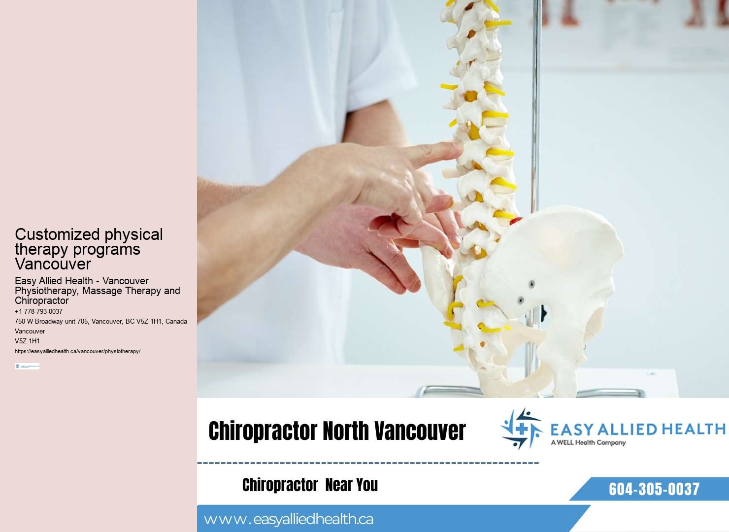 Vancouver BC Injury Screening and Prevention