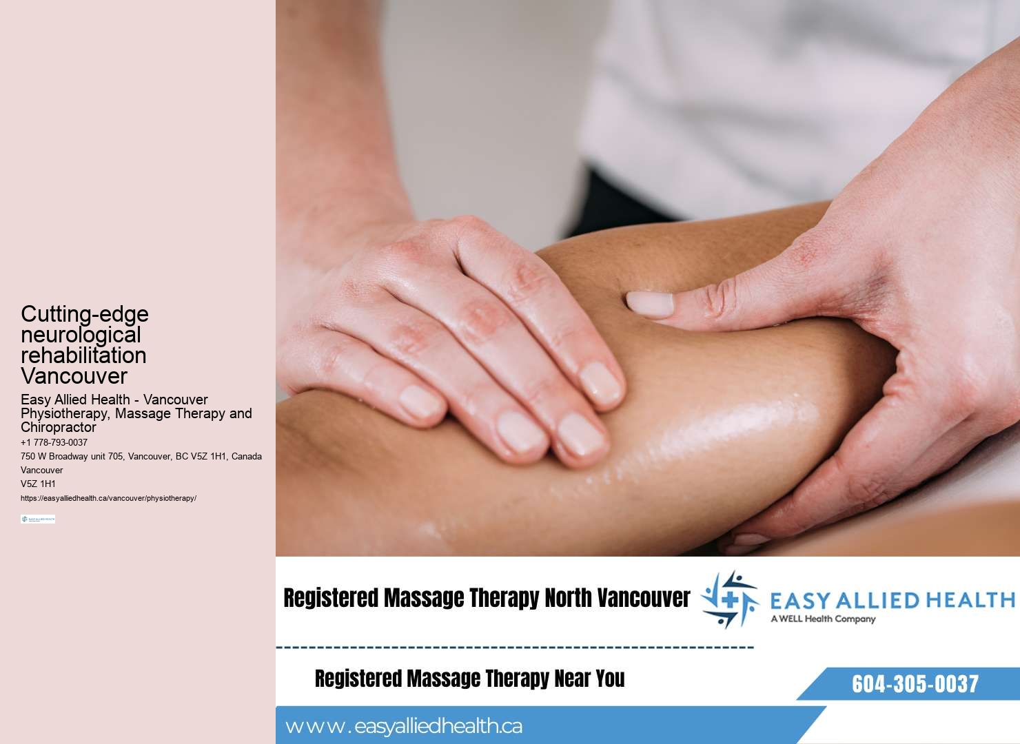 Cutting-edge neurological rehabilitation Vancouver