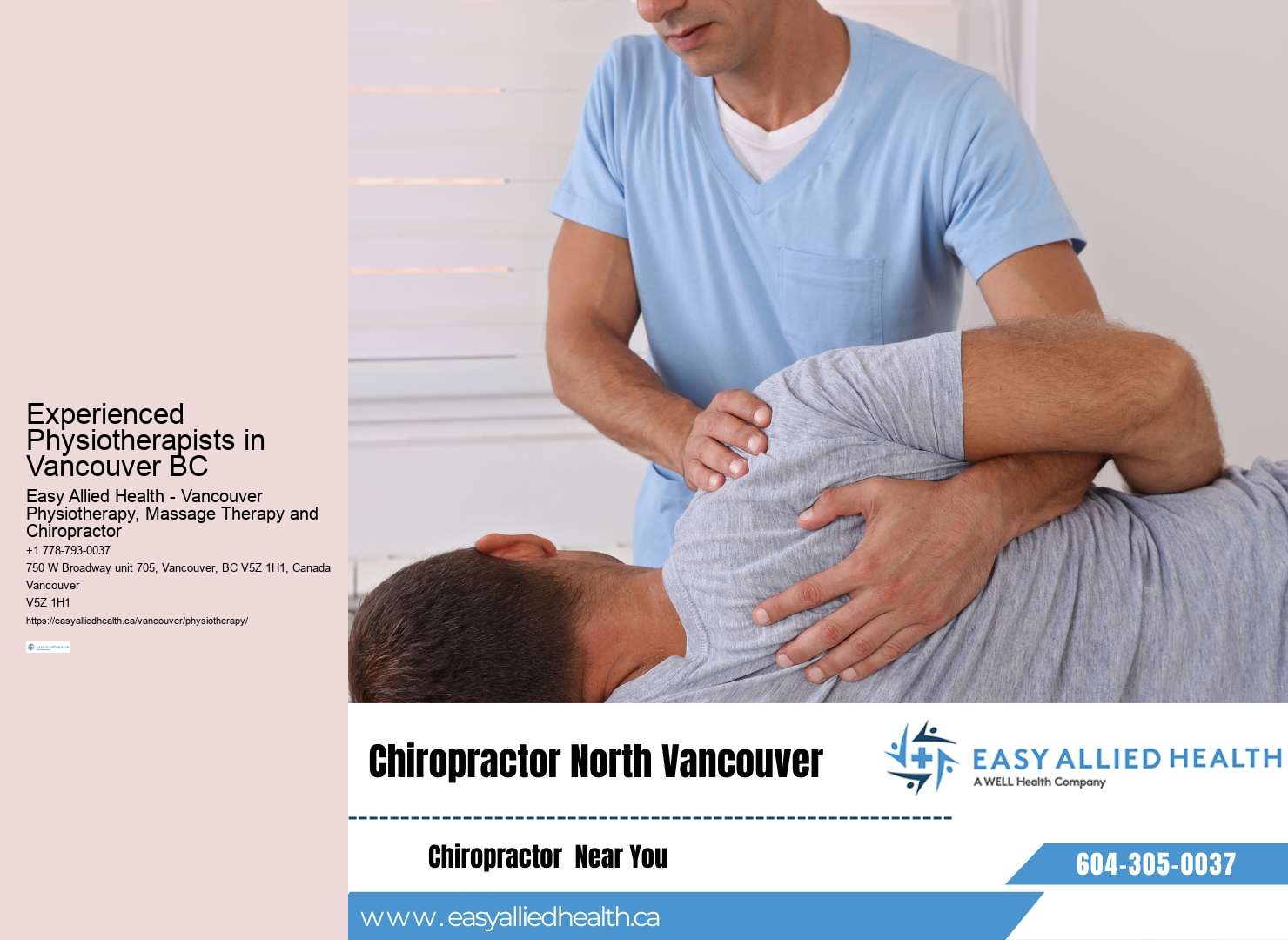 Elderly physiotherapy Vancouver