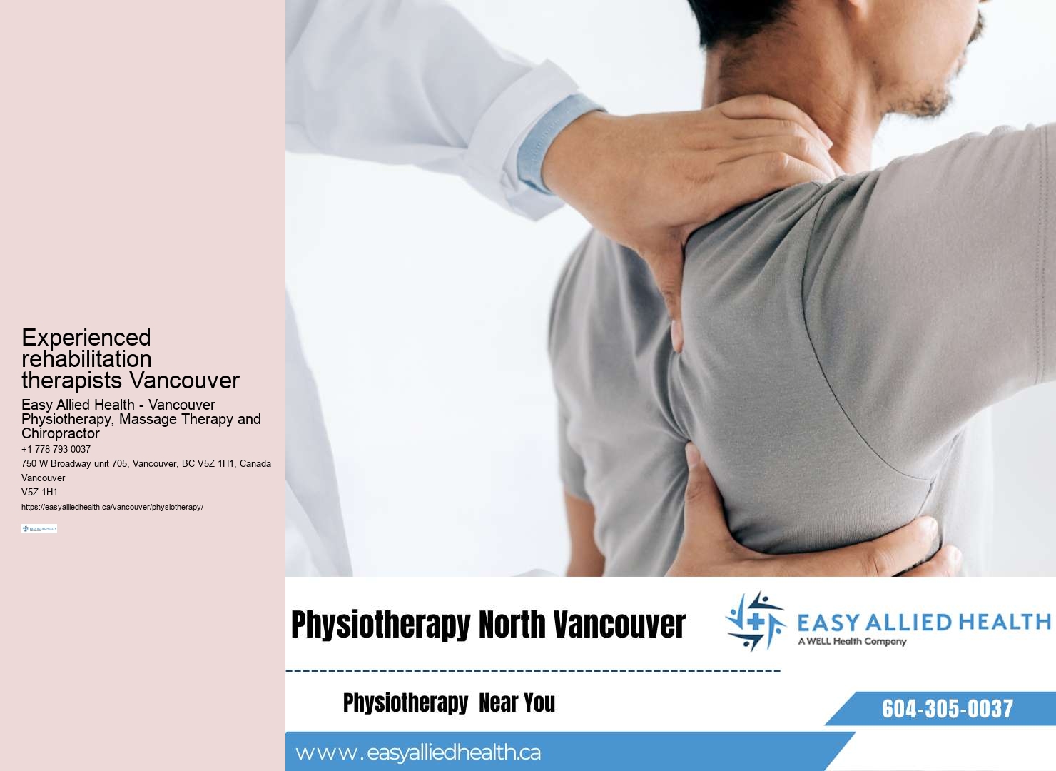 Cutting-Edge Physiotherapy Clinics in Vancouver