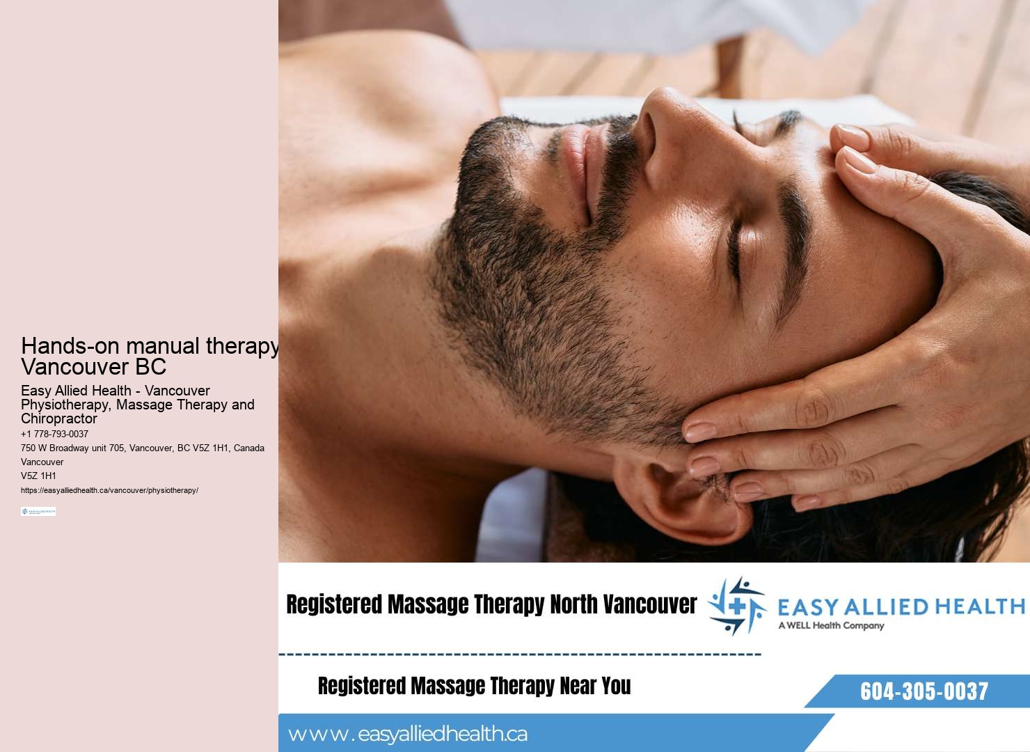 Vancouver physiotherapy assessment and treatment
