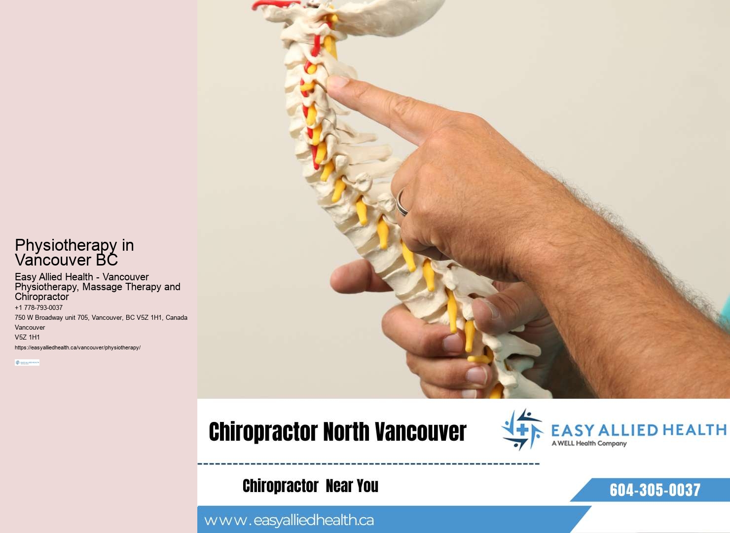 Expert exercise therapy Vancouver