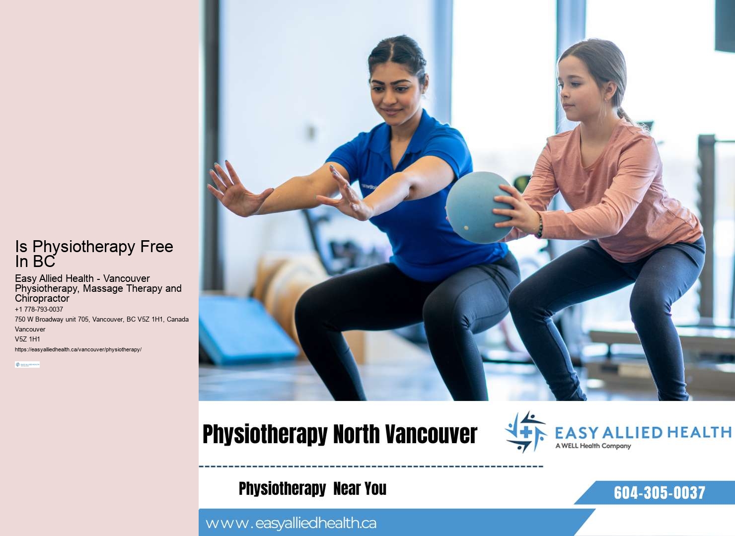 Pediatric physiotherapy tailored to kids’ needs Vancouver