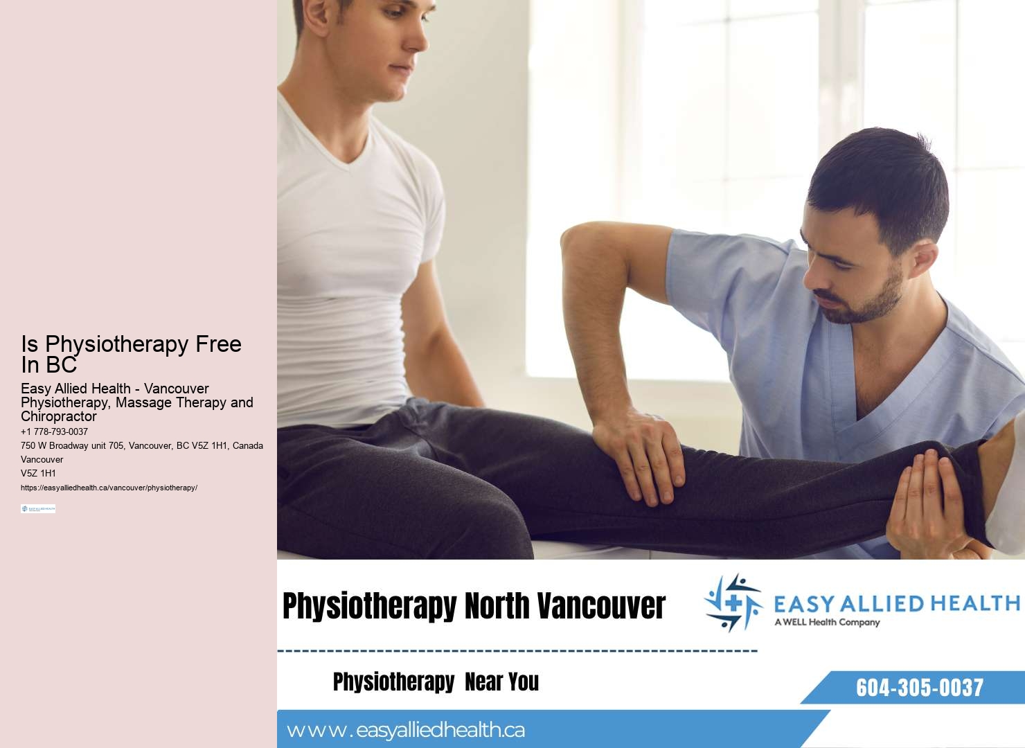 Superior Physiotherapists in Vancouver