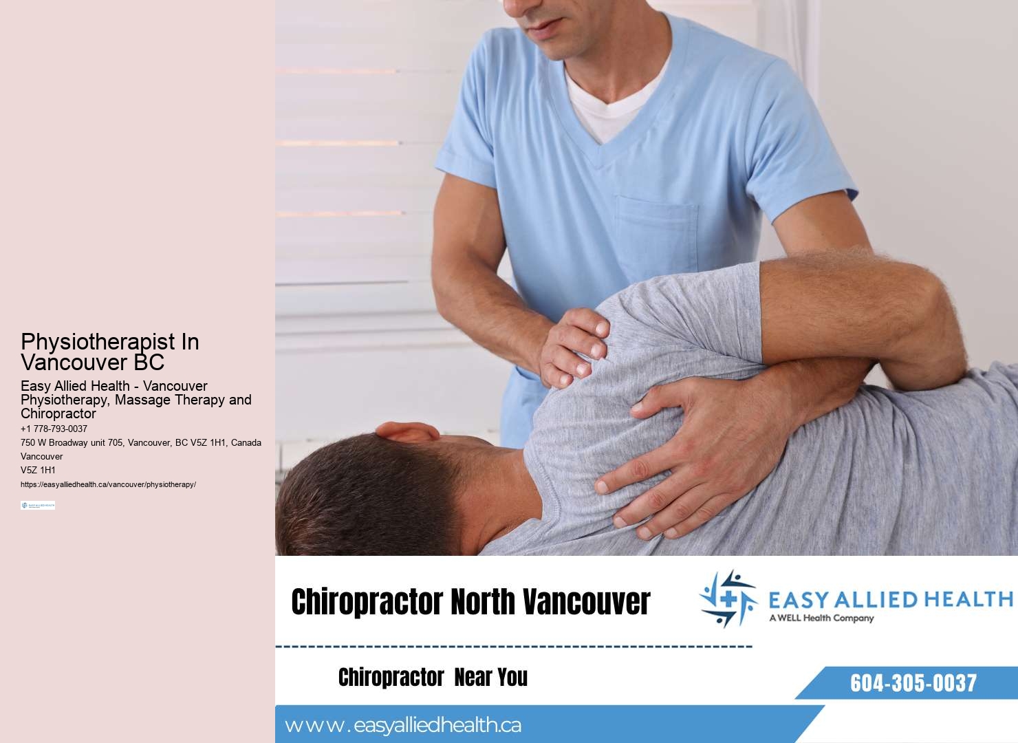 Vancouver BC Sports Injury Physiotherapy