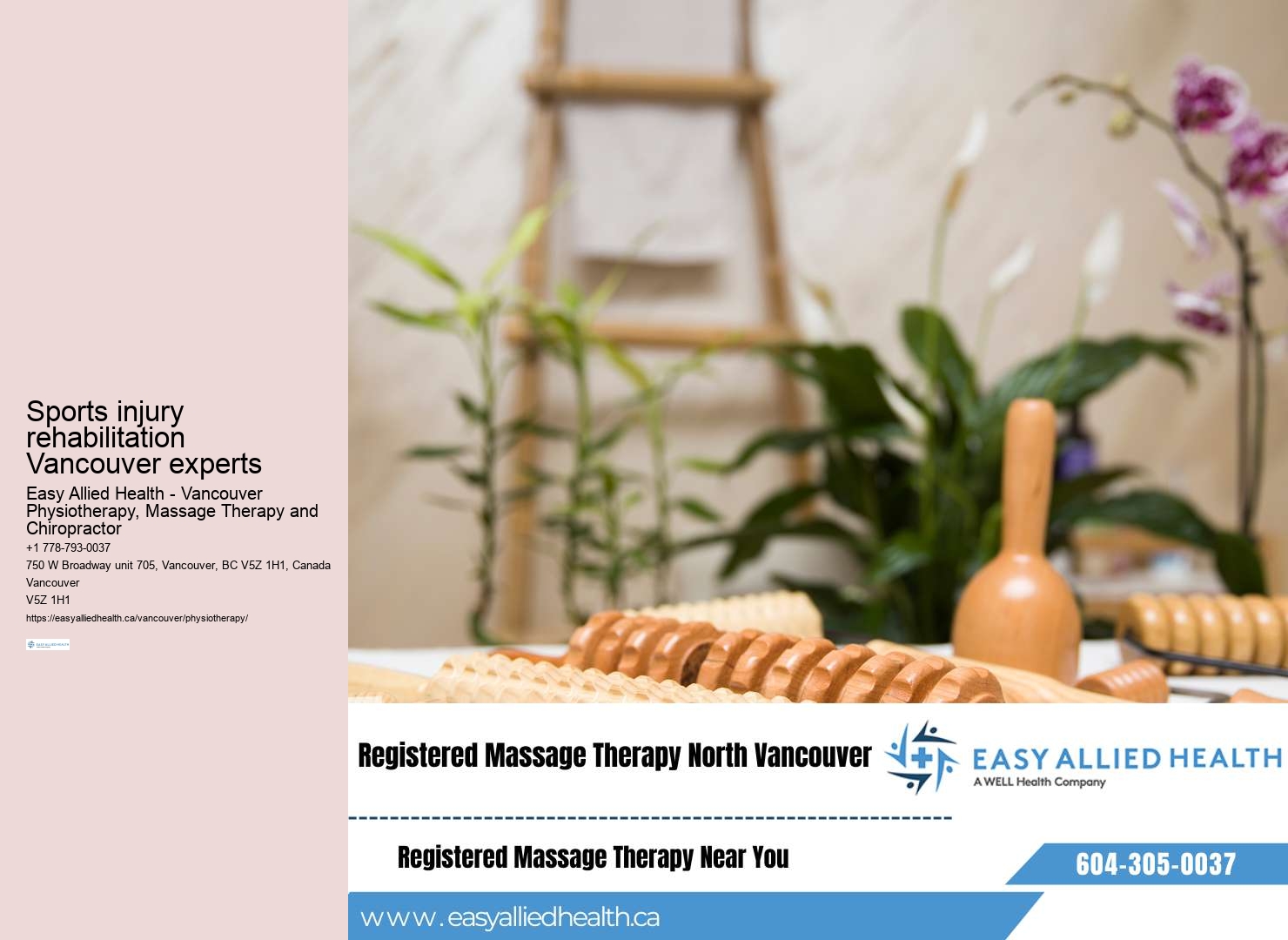 Home-based physiotherapy in Vancouver