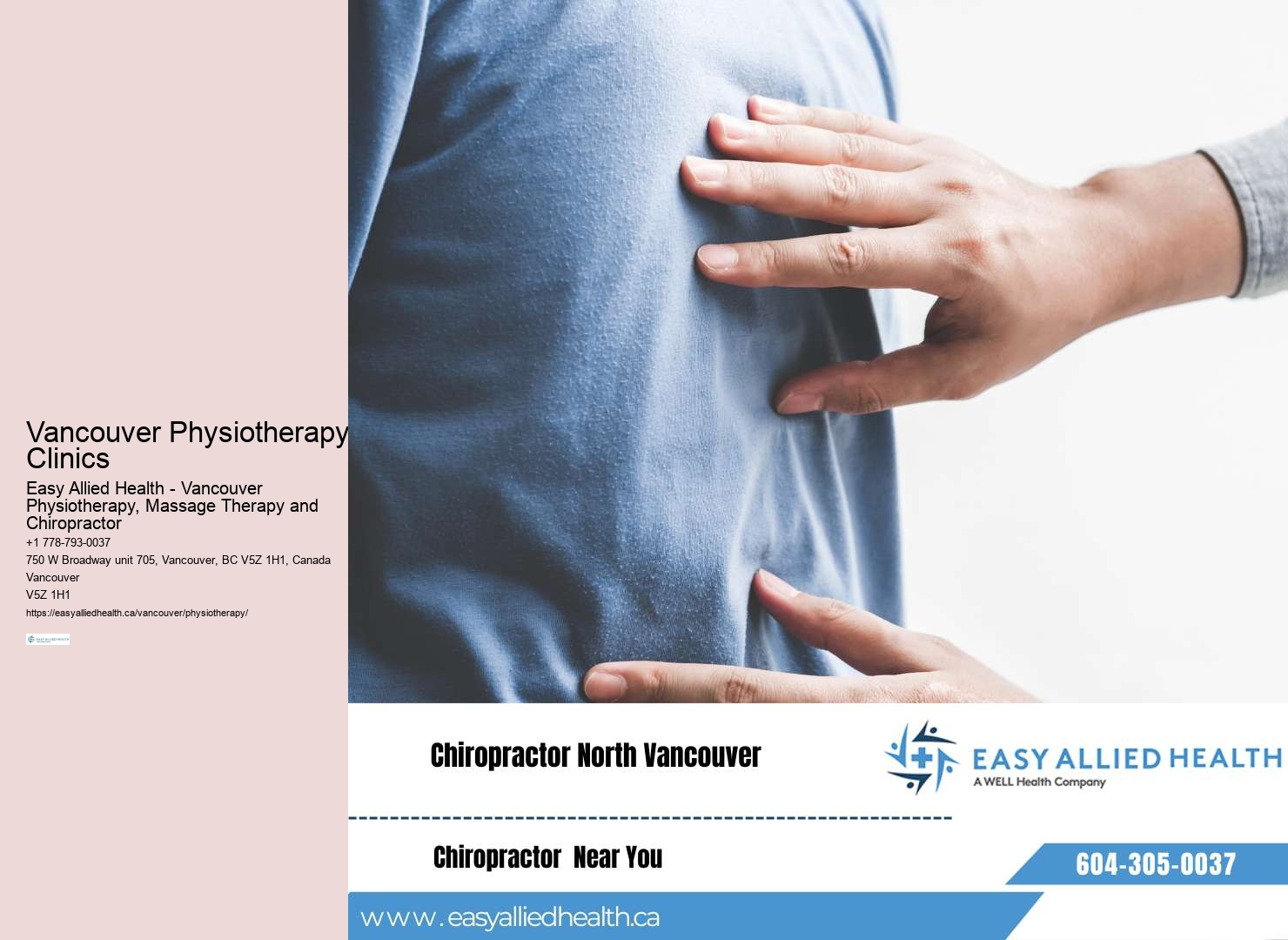 Vancouver telehealth physiotherapy assessment