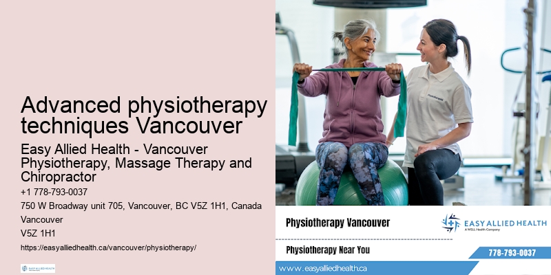 Professional physiotherapy consultations in Advanced physiotherapy techniques Vancouver