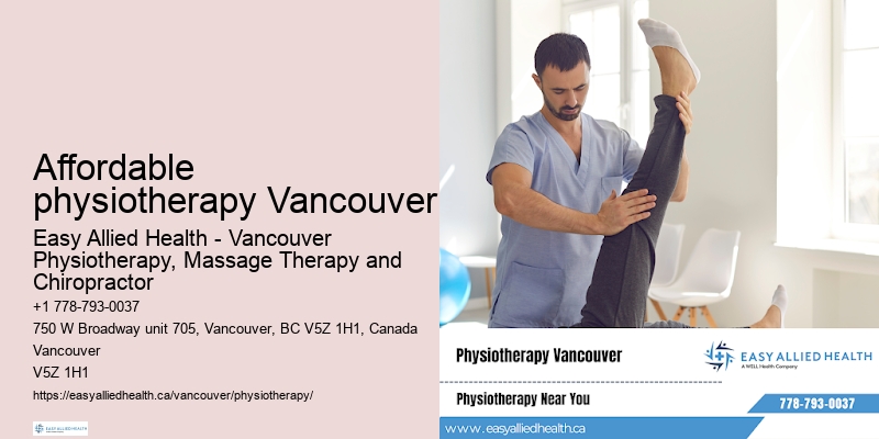 Effective physiotherapy for workplace ergonomics in Affordable physiotherapy Vancouver