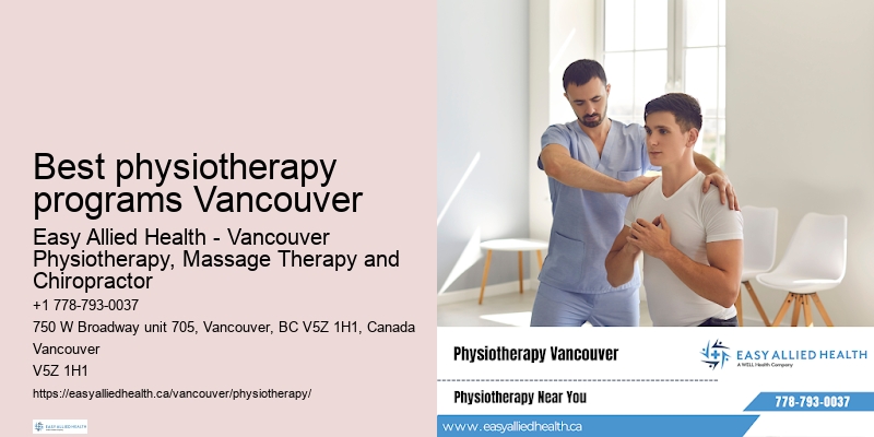 Best physiotherapy programs Vancouver physiotherapy for workplace injuries