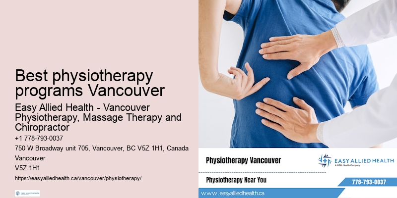 Physiotherapy for osteoporosis Best physiotherapy programs Vancouver