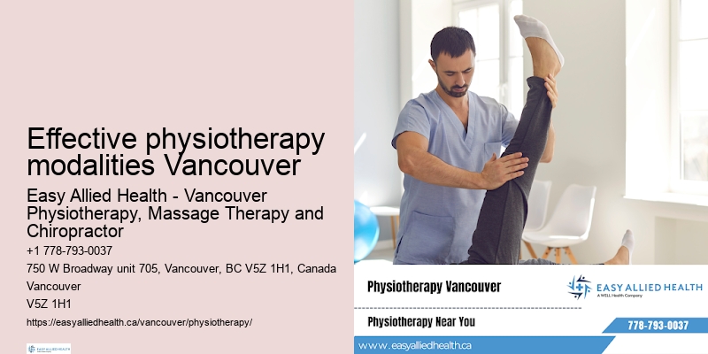 Reliable physiotherapy insurance in Effective physiotherapy modalities Vancouver
