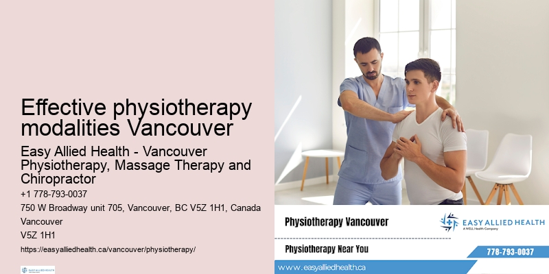State-of-the-art physiotherapy equipment Effective physiotherapy modalities Vancouver