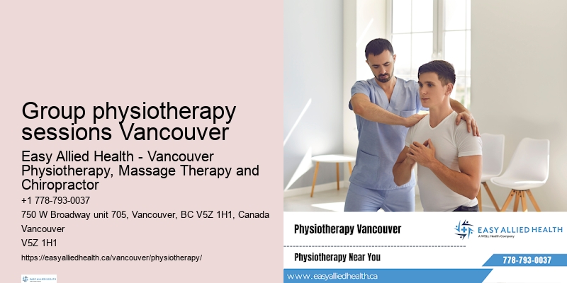 Physiotherapy for ankle injuries Group physiotherapy sessions Vancouver
