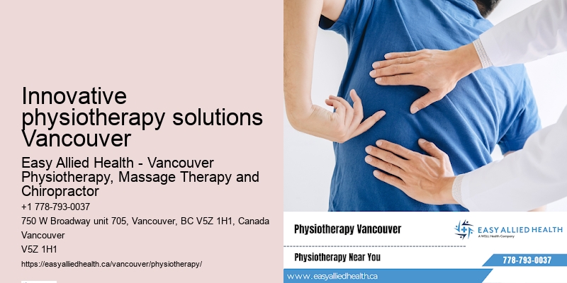 Innovative physiotherapy solutions Vancouver pelvic floor physiotherapy