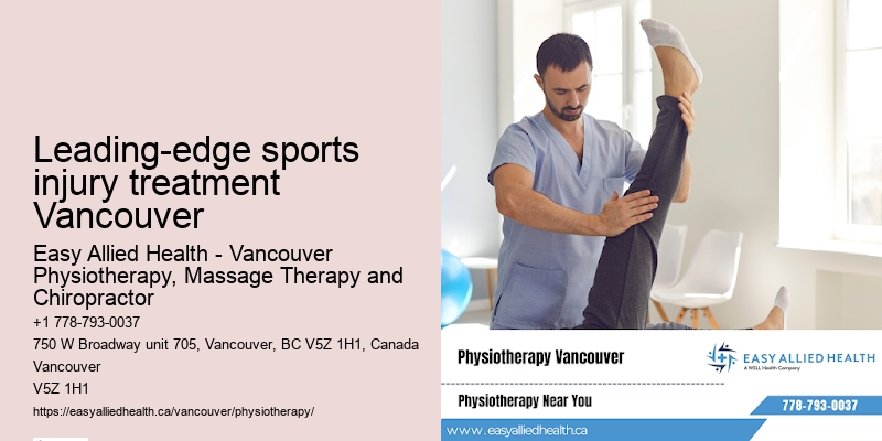 Leading-edge sports injury treatment Vancouver