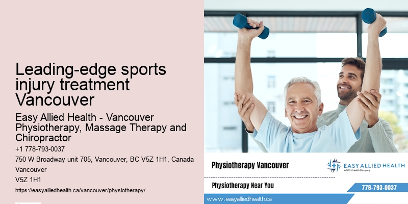Leading-edge sports injury treatment Vancouver physiotherapy for chronic pain