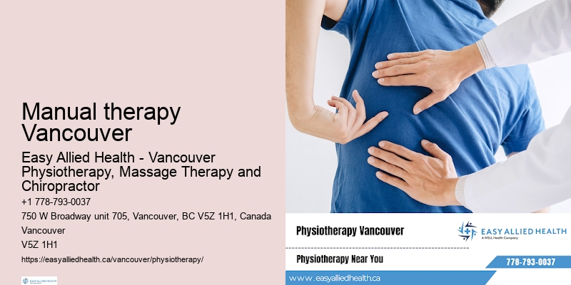 Effective physiotherapy treatments Manual therapy Vancouver