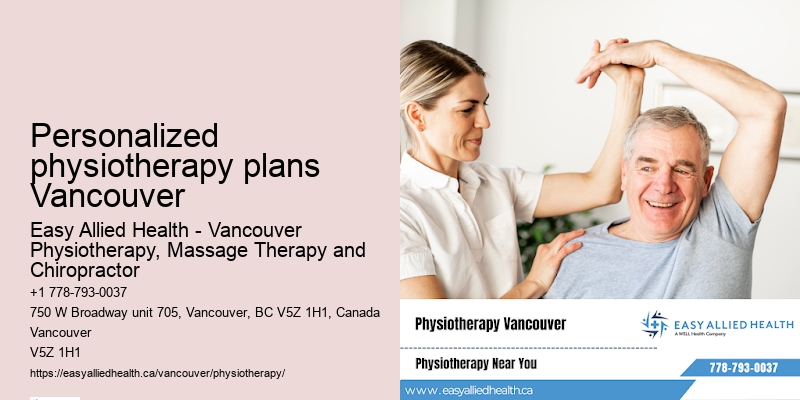 Convenient physiotherapy clinic hours Personalized physiotherapy plans Vancouver