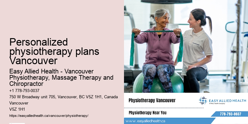 Personalized physiotherapy plans Vancouver holistic physiotherapy