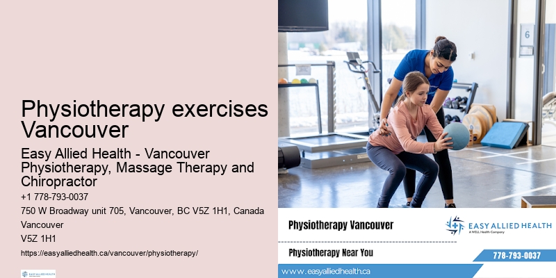 Physiotherapy exercises Vancouver physiotherapy for frozen shoulder