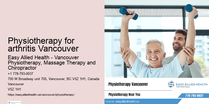 Comprehensive physiotherapy assessments Physiotherapy for arthritis Vancouver