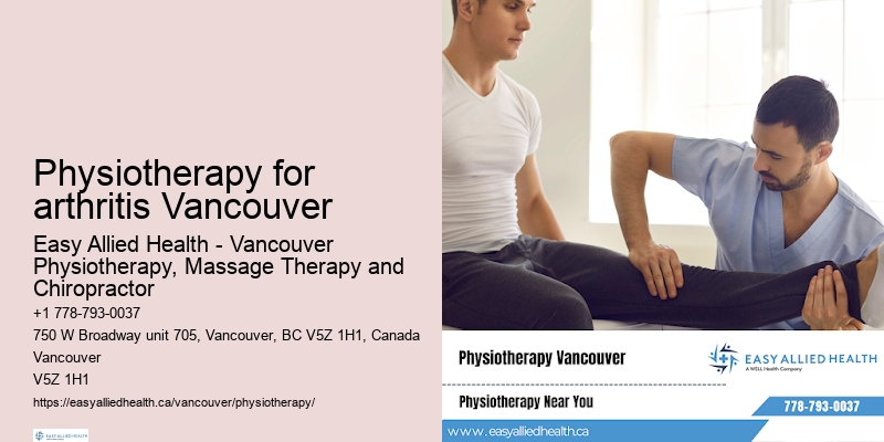 Personalized physiotherapy rehabilitation in Physiotherapy for arthritis Vancouver