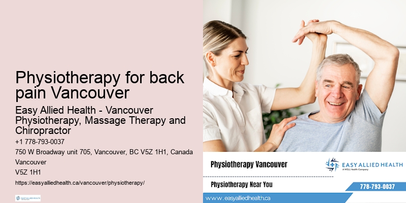 Physiotherapy for back pain Vancouver physiotherapy for joint health