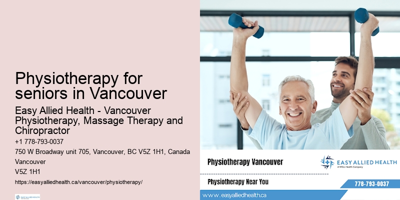 Top-quality physiotherapy Physiotherapy for seniors in Vancouver