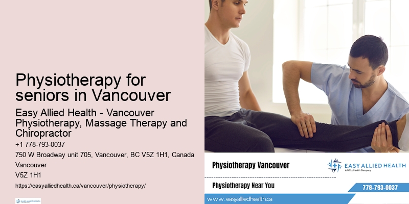 Experienced physiotherapists in Physiotherapy for seniors in Vancouver