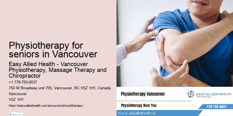 Specialized neck pain treatment Physiotherapy for seniors in Vancouver