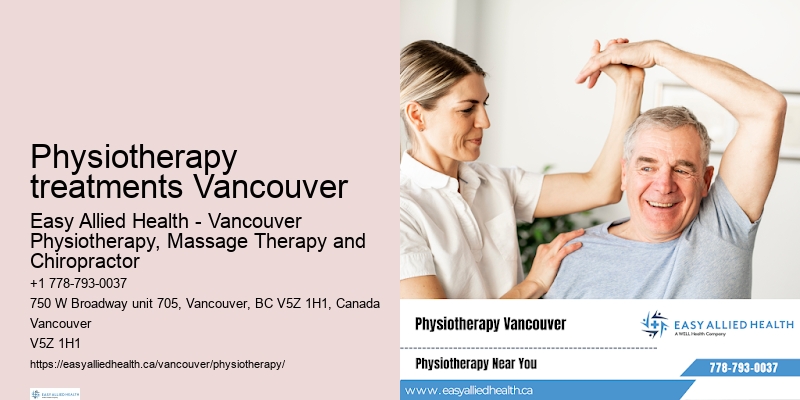 Expert physiotherapy for chronic conditions in Physiotherapy treatments Vancouver