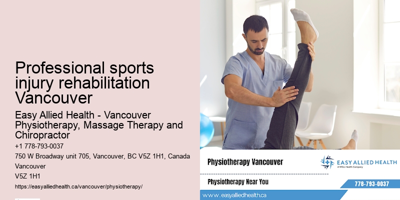 Professional sports injury rehabilitation Vancouver
