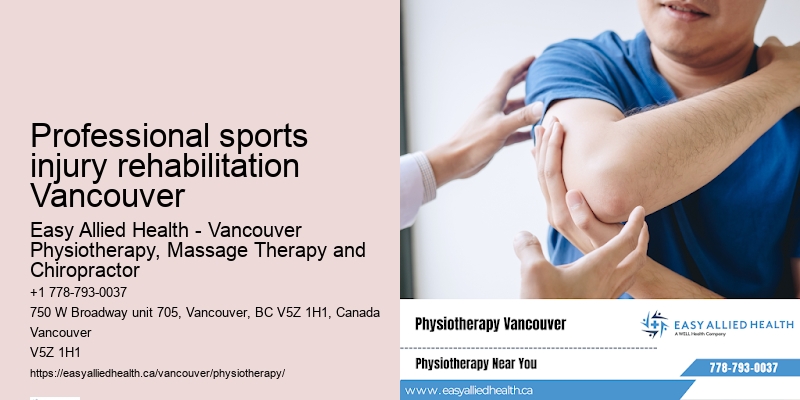 Premium physiotherapy care Professional sports injury rehabilitation Vancouver