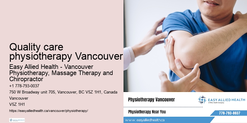 Physiotherapy for back pain Quality care physiotherapy Vancouver