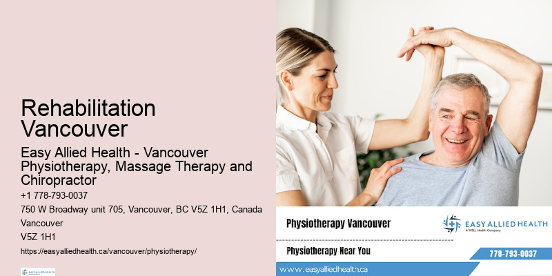 Rehabilitation Vancouver physiotherapy for ergonomic assessment