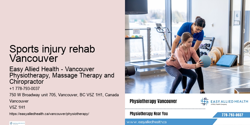 Sports injury rehab Vancouver physiotherapy for postural problems