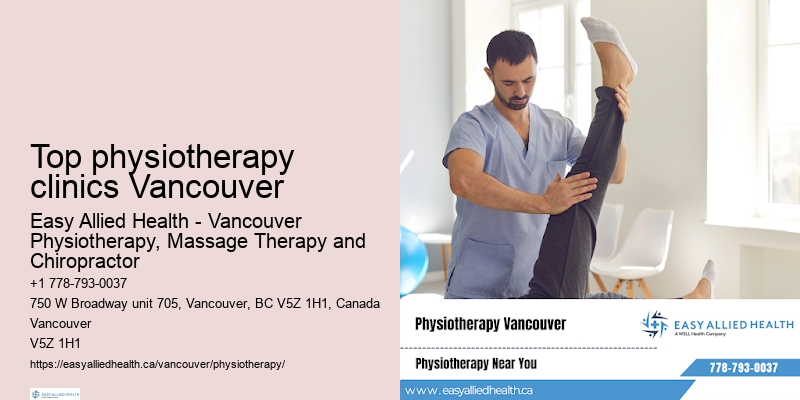 Top physiotherapy clinics Vancouver