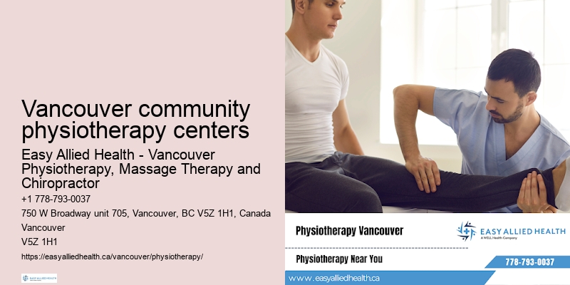 Vancouver community physiotherapy centers physiotherapy for migraines
