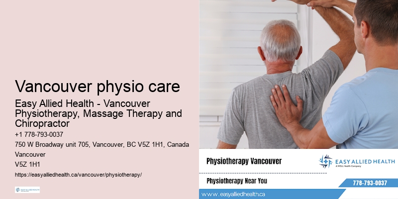 Vancouver physio care physiotherapy health insurance