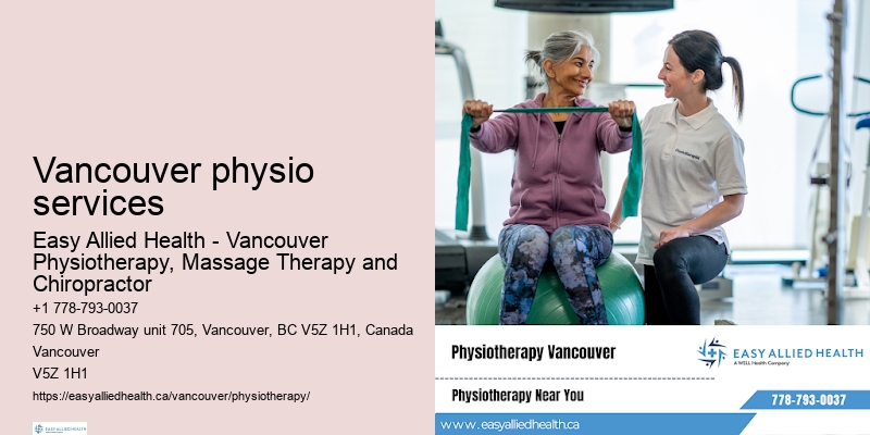 Group physiotherapy sessions Vancouver physio services