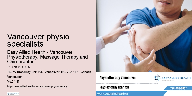 Vancouver physio specialists physiotherapy for chronic conditions