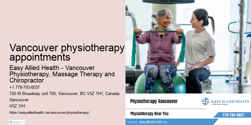 Experienced physiotherapy Vancouver physiotherapy appointments