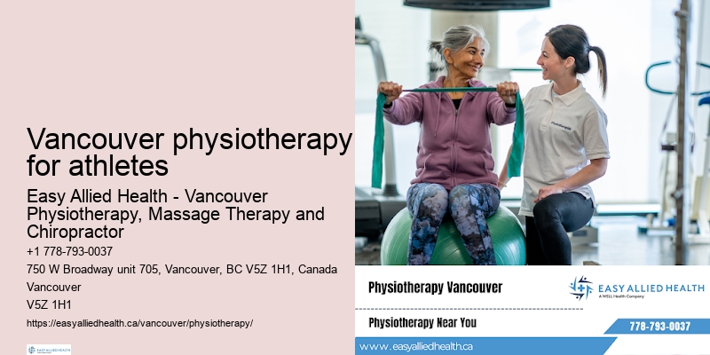 State-of-the-art physiotherapy equipment Vancouver physiotherapy for athletes