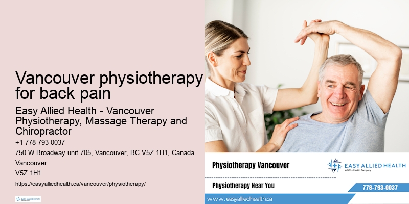 Sports therapy physiotherapy Vancouver physiotherapy for back pain