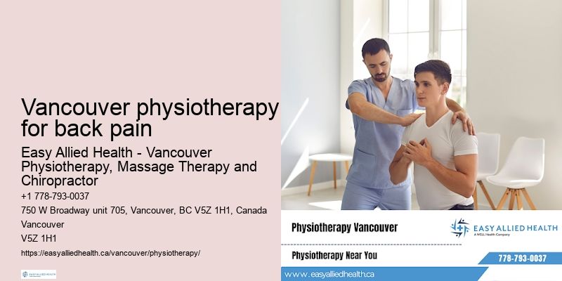 Cutting-edge physiotherapy technology Vancouver physiotherapy for back pain
