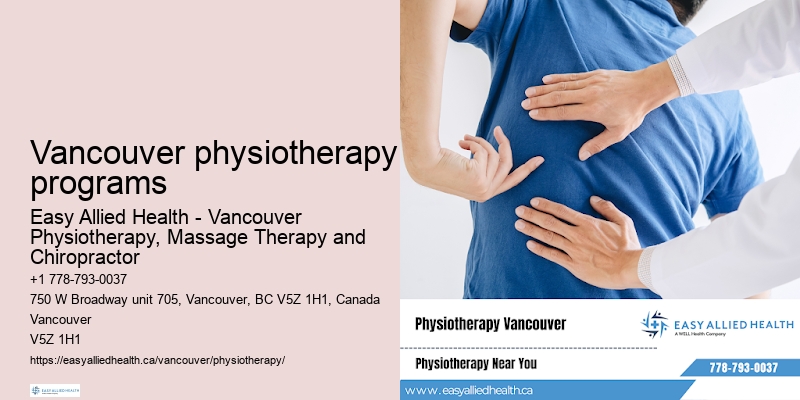 Vancouver physiotherapy programs physiotherapy for stroke recovery