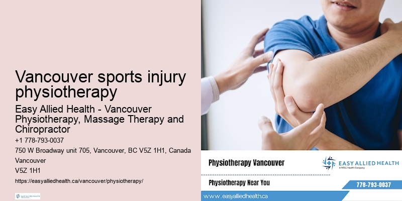 Professional physiotherapy consultations in Vancouver sports injury physiotherapy