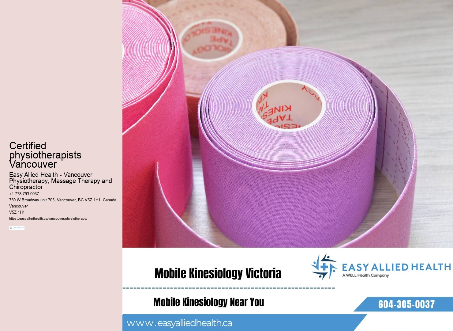 Geriatric physio Vancouver