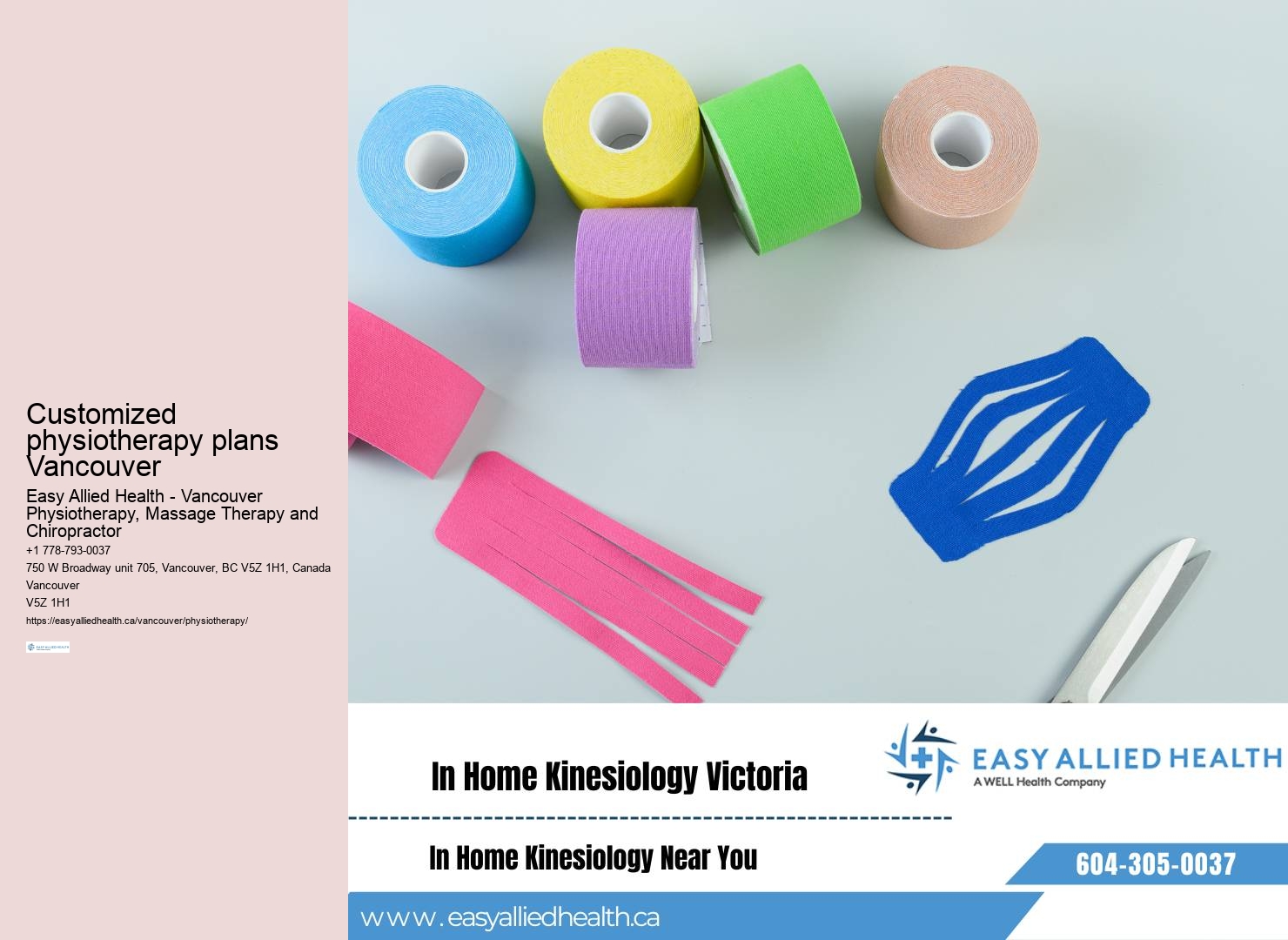 Effective physiotherapy programs Vancouver